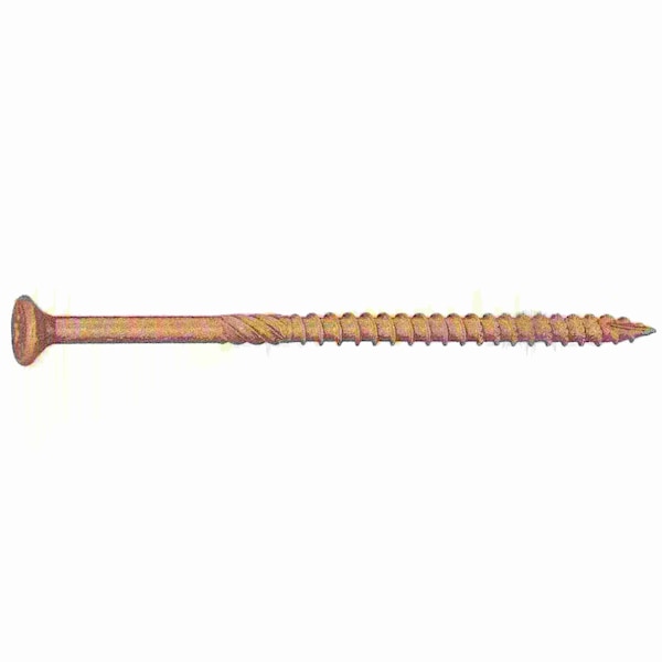 Saberdrive Deck Screw, #10 x 4 in, Steel, Flat Head, Torx Drive, 48 PK 51177 - main